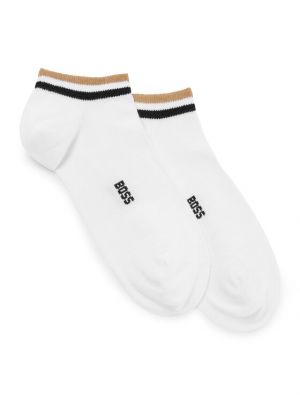 Nízké ponožky Boss bílé