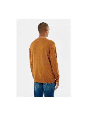 Jersey manga larga de tela jersey de cuello redondo Kaporal marrón