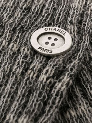 Guantes de punto Chanel Pre-owned gris