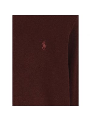 Jersey de lana de tela jersey Ralph Lauren rojo