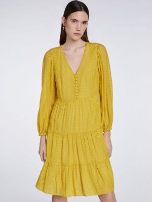 Košeľové šaty Set žltá