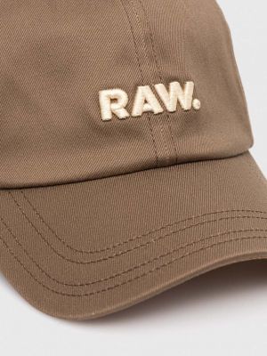 Kapa s šiltom z zvezdico G-star Raw bež