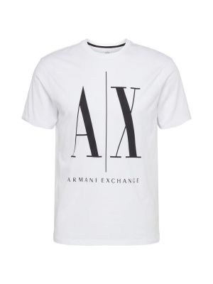 Marškinėliai Armani Exchange balta