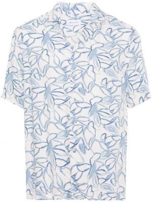 Chemise à fleurs à imprimé Tagliatore