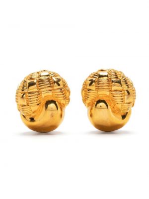 Σκουλαρίκια Céline Pre-owned χρυσό