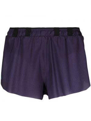 Shorts de sport à imprimé Soar violet