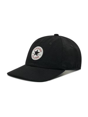 Kepurė su snapeliu Converse juoda