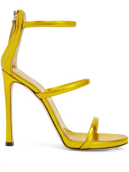 Sandale mit absatz mit hohem absatz Giuseppe Zanotti gelb