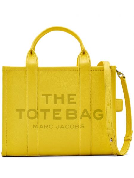 Nahka laukku Marc Jacobs keltainen