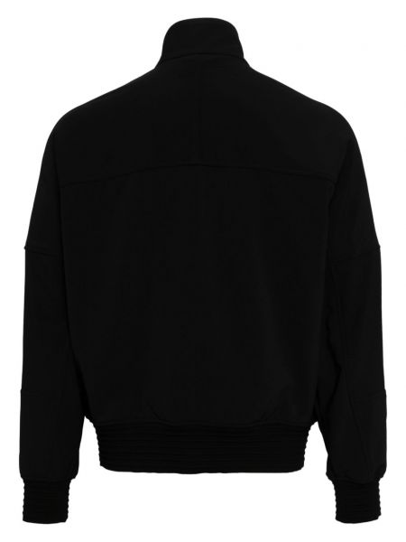 Dlouhá bunda na zip Emporio Armani černý