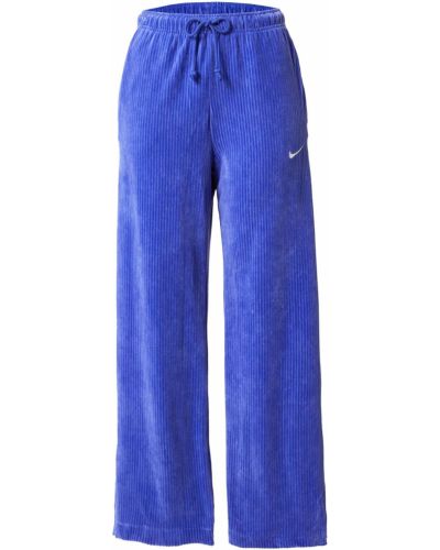 Широки панталони тип „марлен“ Nike Sportswear виолетово