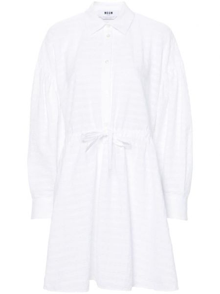 Mini haljina Msgm bijela