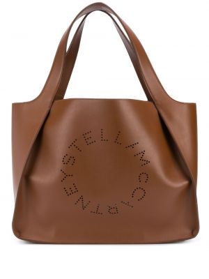 Bolso shopper Stella Mccartney marrón