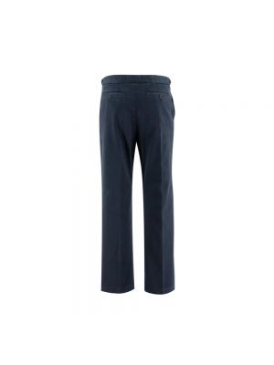 Pantalones chinos de algodón Aspesi azul