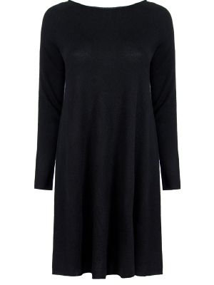 Кашемировое платье Bilancioni черное