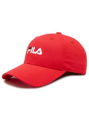 Kepurė su snapeliu Fila raudona