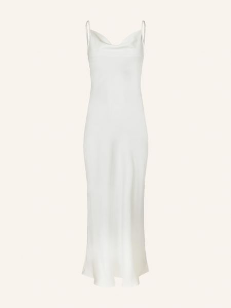 Satynowa sukienka Neo Noir biała