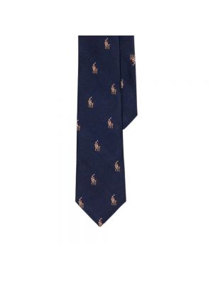 Krawat Ralph Lauren niebieski