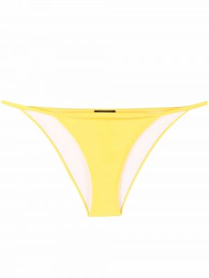Bikini con stampa Dsquared2 giallo