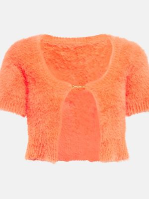 Kort sweater Jacquemus orange