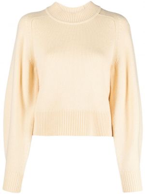Вълнен пуловер Isabel Marant жълто