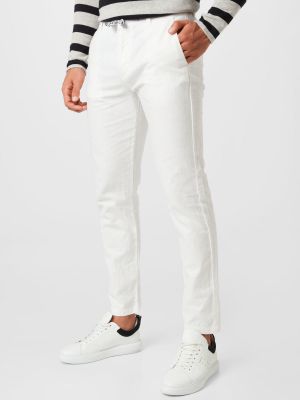 Pantaloni chino Indicode Jeans bianco