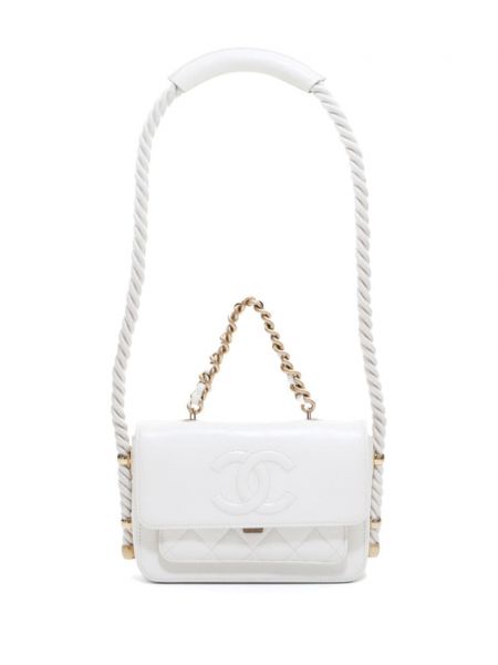 Τσάντα ώμου Chanel Pre-owned λευκό