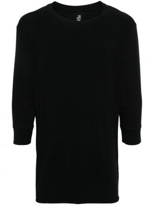 Μπλούζα με στρογγυλή λαιμόκοψη Thom Krom μαύρο