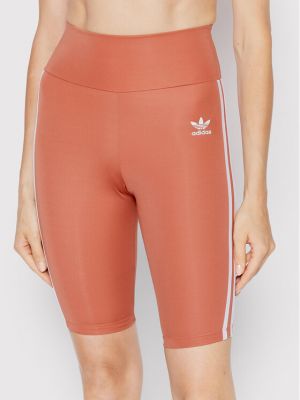 Sportske kratke hlače slim fit Adidas narančasta