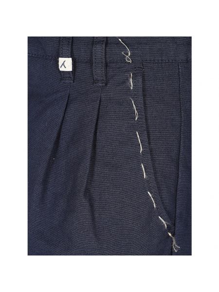 Pantalones cortos de algodón Myths azul