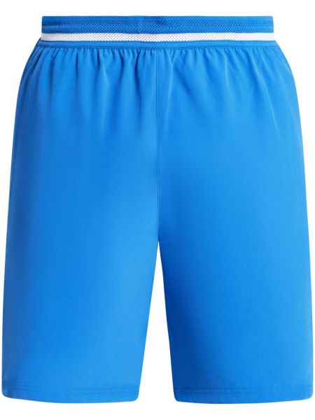 Kratke hlače s črtami Lacoste modra