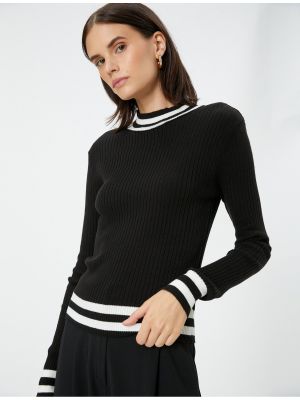 Svītrainas džemperis velveta ar garām piedurknēm Koton