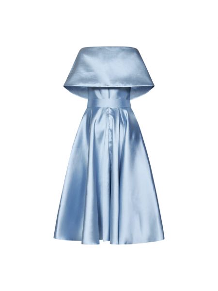Sukienka midi Rhea Costa niebieska