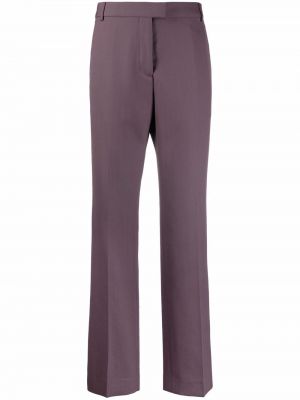 Pantalones de cintura alta Acne Studios violeta