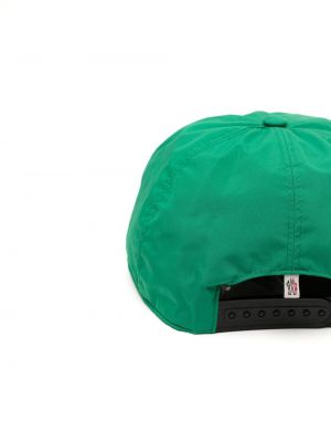 Kepurė su snapeliu Moncler žalia