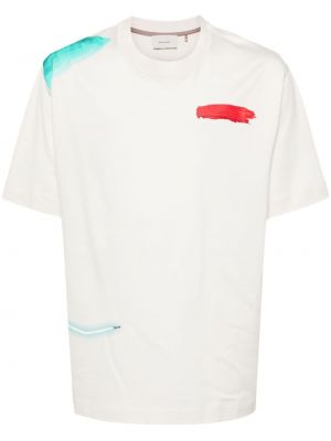 Kokvilnas t-krekls Limitato balts