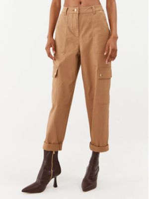 Pantalon large Michael Michael Kors marron
