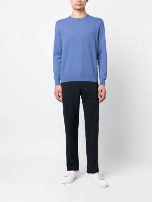 Sweatshirt aus baumwoll Corneliani blau