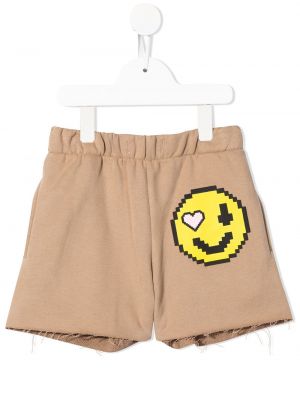 Shorts for jenter Natasha Zinko Kids brun