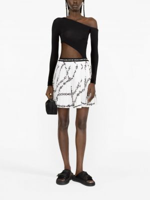 Jeansrock mit print mit plisseefalten Versace Jeans Couture