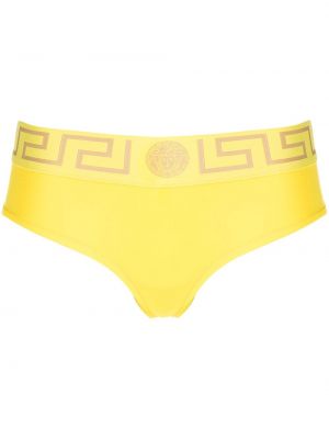 Pantalon culotte Versace jaune