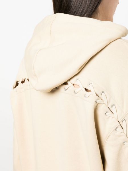 Felpa di cotone Jean Paul Gaultier beige