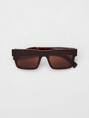 Солнцезащитные очки Prada, коричневые