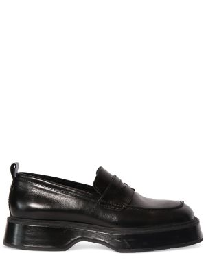 Pantofi loafer din piele Ami Paris negru