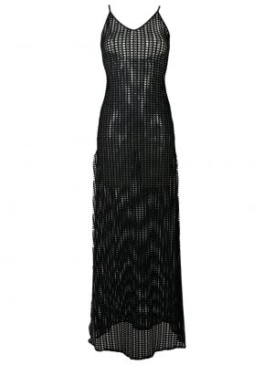 Μάξι φόρεμα Amir Slama μαύρο