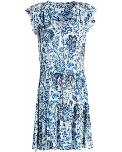 Sukienka mini z printem Velvet By Graham & Spencer, niebieski