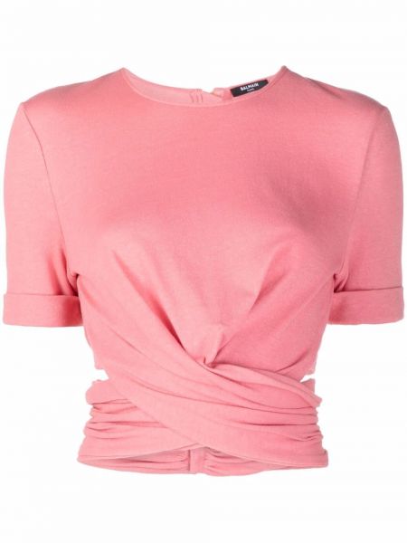 T-shirt Balmain rosa