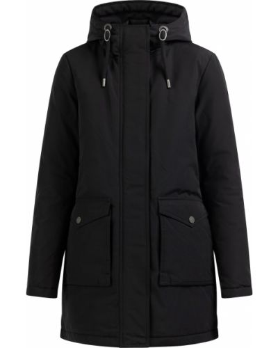 Retro stiliaus žieminis paltas Dreimaster Vintage juoda