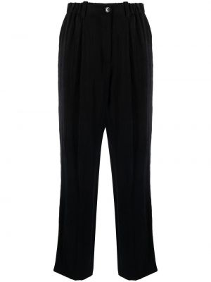 Voľné bavlnené nohavice Kenzo čierna