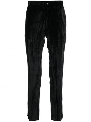 Pantaloni de catifea Daniele Alessandrini negru